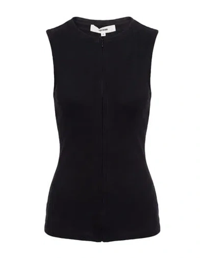 Joah Brown Woman Top Black Size S/m Rayon, Elastane