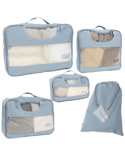 Joan & David 6pc Travel Packing Cube Set In Blue