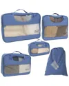 Joan & David 6pc Travel Packing Cube Set In Pattern