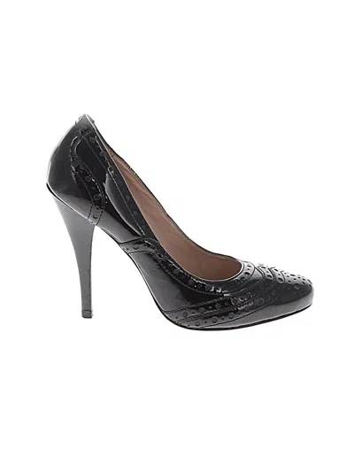 Pre-owned Joan & David Heels In Black