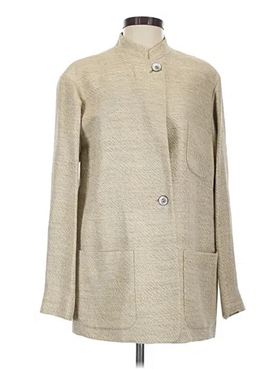 Pre-owned Joan & David Jacket In Gray