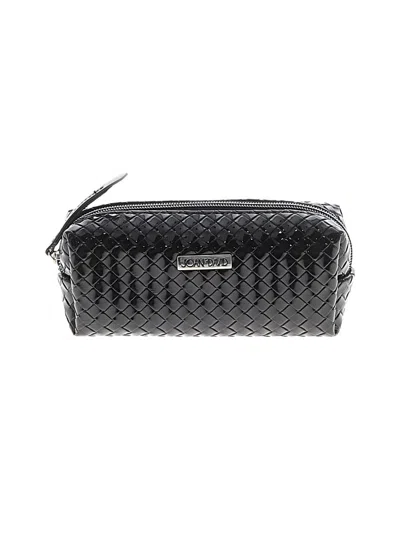 Pre-owned Joan & David Makeup Bag In Black