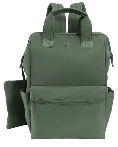 Joan & David Max Studio The Elise Sport Nylon 18in Workbook Backpack In Green