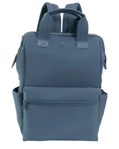 Joan & David Max Studio The Elise Sport Nylon 18in Workbook Backpack In Blue