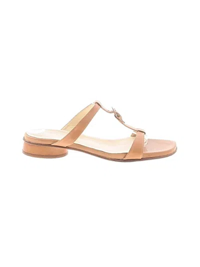 Pre-owned Joan & David Sandals In Tan