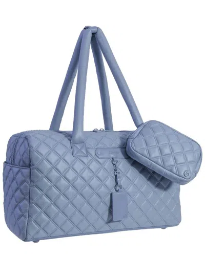 Joan & David The Paige Duffel & Belt Bag Set In Blue