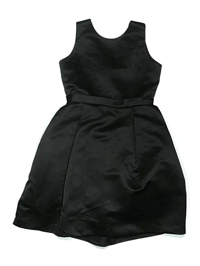 Pre-owned Joan Calabrese Kids' Dress In Black