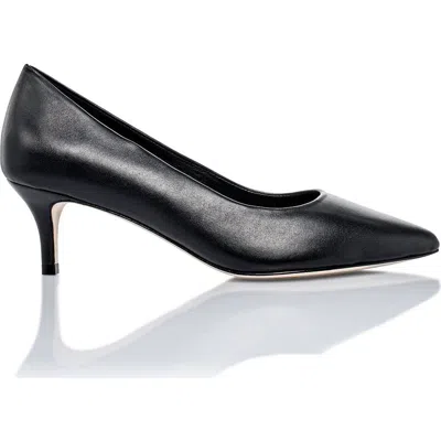 Joan Oloff Shoes Callie Pump In Black Luxe