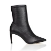 Joan Oloff Shoes Dakota Stretch Dress Bootie With Stiletto Heel In Multi
