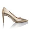 Joan Oloff Shoes Deborah 2.0 Pump In Gold