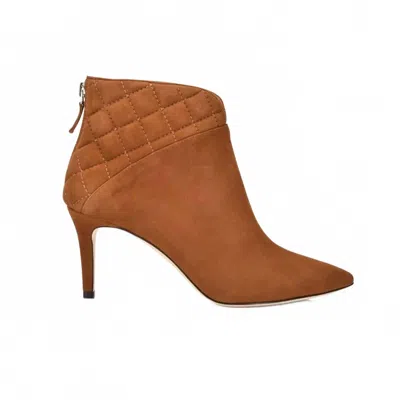 Joan Oloff Women's Daron Ankle Boot In Brown In Neutral