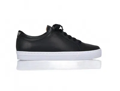 Joan Oloff Women's Equality Sneaker In Black Nappa In Multi