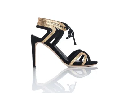 Joan Oloff Women's Goddess Pump In Black/gold