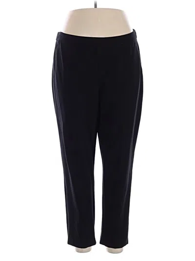 Pre-owned Joan Rivers Active Pants In Black