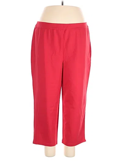 Pre-owned Joan Rivers Active Pants In Red