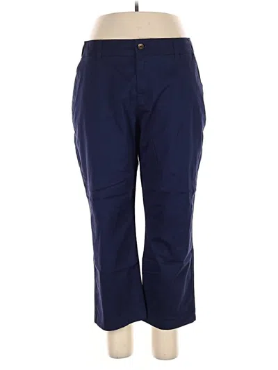 Pre-owned Joan Rivers Casual Pants In Blue
