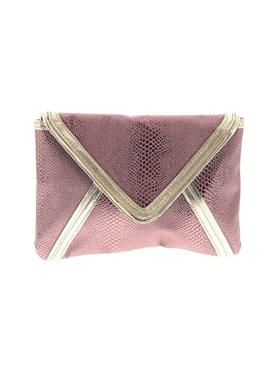 Pre-owned Joan Rivers Clutch In Pink