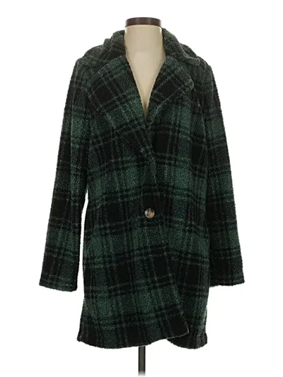 Pre-owned Joan Rivers Coat In Green