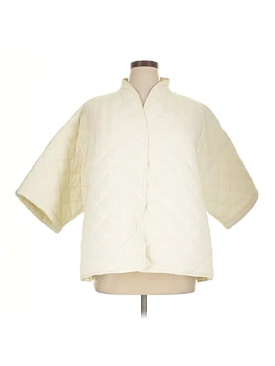 Pre-owned Joan Rivers Coat In Ivory