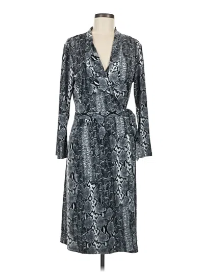 Pre-owned Joan Rivers Cocktail Dress In Silver