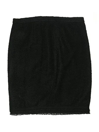 Pre-owned Joan Rivers Formal Skirt In Black