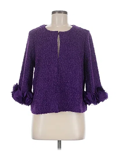 Pre-owned Joan Rivers Jacket In Purple