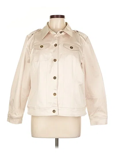 Pre-owned Joan Rivers Jacket In White