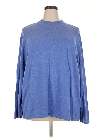 Pre-owned Joan Rivers Pullover Sweater In Blue