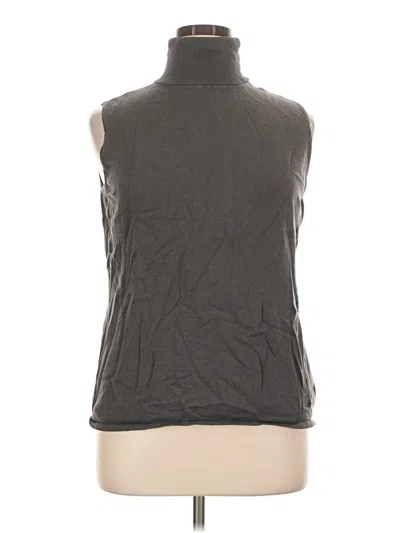 Pre-owned Joan Rivers Sweater Vest In Gray