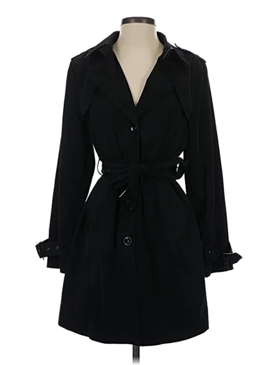 Pre-owned Joan Rivers Trenchcoat In Black