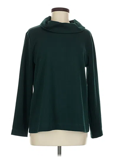Pre-owned Joan Rivers Turtleneck Sweater In Teal