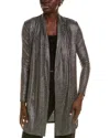 Joan Vass Cardigan In Black