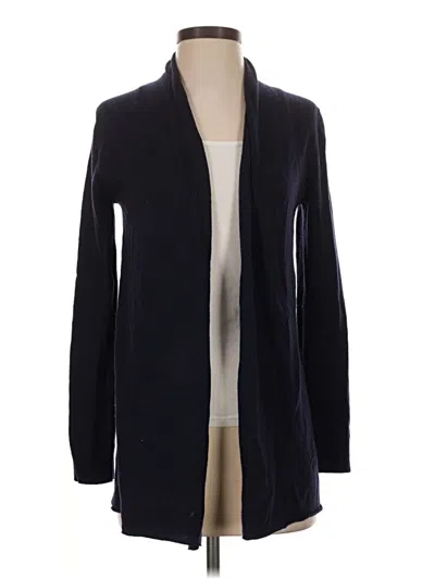 Pre-owned Joan Vass Cardigan Sweater In Black
