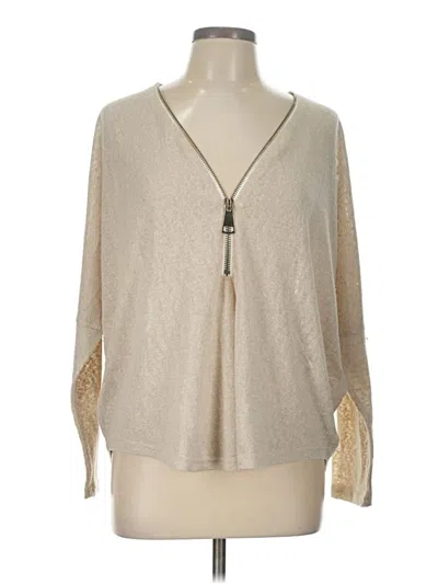 Pre-owned Joan Vass Cardigan Sweater In Brown