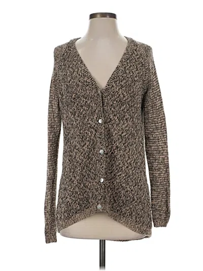 Pre-owned Joan Vass Cardigan Sweater In Brown