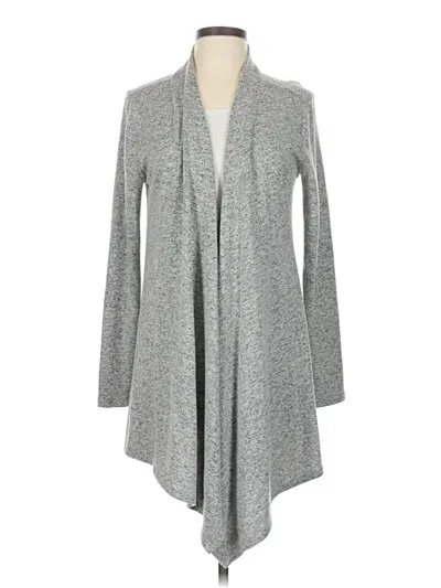 Pre-owned Joan Vass Cardigan Sweater In Gray