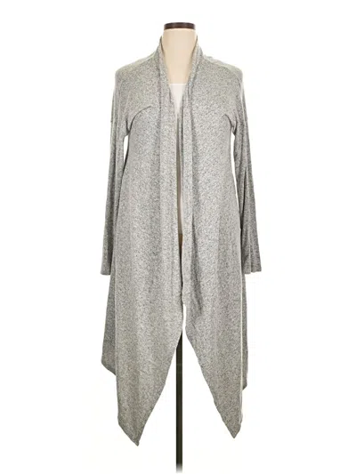Pre-owned Joan Vass Cardigan Sweater In Gray