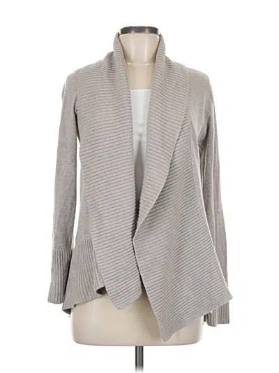 Pre-owned Joan Vass Cardigan Sweater In Gray