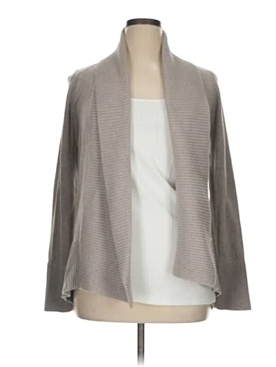 Pre-owned Joan Vass Cardigan Sweater In Gray