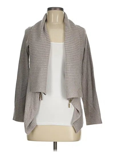 Pre-owned Joan Vass Cardigan Sweater In Gray