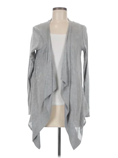 Pre-owned Joan Vass Cardigan Sweater In Gray