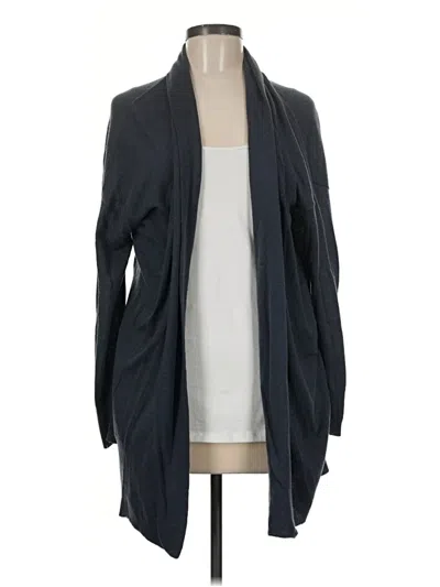 Pre-owned Joan Vass Cardigan Sweater In Gray