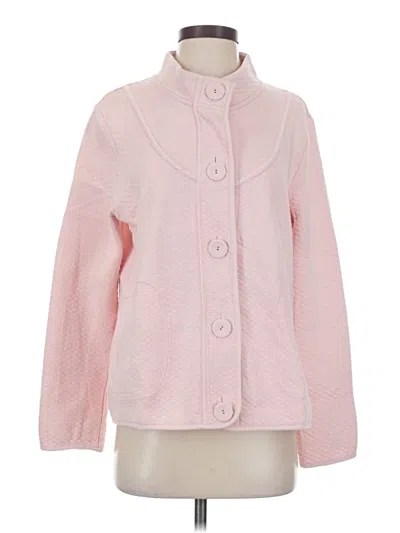 Pre-owned Joan Vass Cardigan Sweater In Pink
