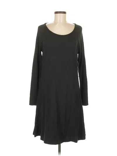 Pre-owned Joan Vass Casual Dress In Black