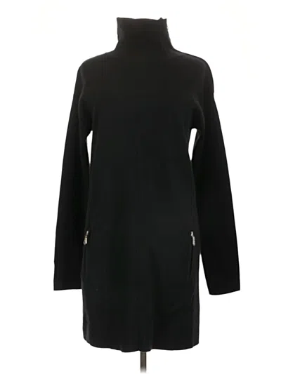 Pre-owned Joan Vass Casual Dress In Black