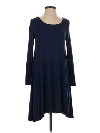 Pre-owned Joan Vass Casual Dress In Blue