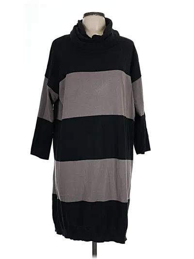 Pre-owned Joan Vass Casual Dress In Gray
