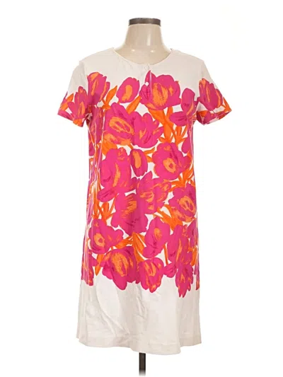 Pre-owned Joan Vass Casual Dress In Pink