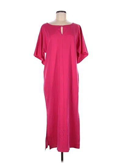 Pre-owned Joan Vass Casual Dress In Pink