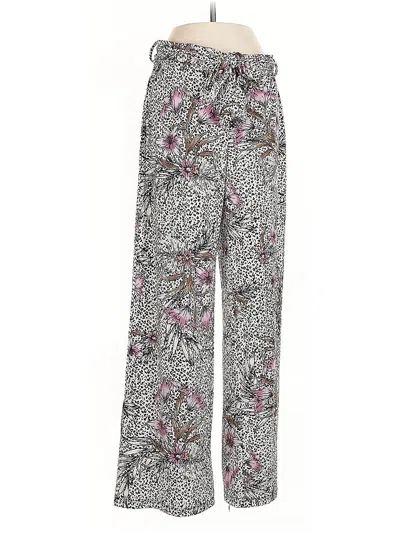 Pre-owned Joan Vass Casual Pants In Silver